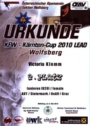 Urkunde Lead Wolfsberg